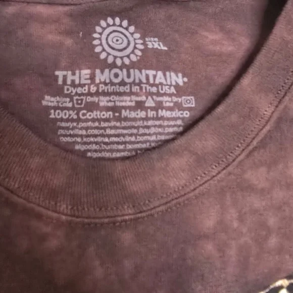 The Mountain Shirt Leopard Animal Print Central Florida Zoo Y2k 3XL - Picture 8 of 8